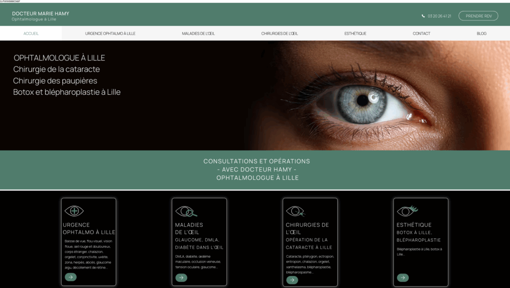 DOCTEUR HAMY - OPHTALMOLOGUE À LILLE